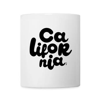 California - Mug blanc - blanc - Devant