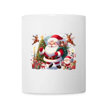 santa - Mug blanc - blanc - Devant
