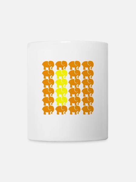 ELEFANT - Tasse - Weiß