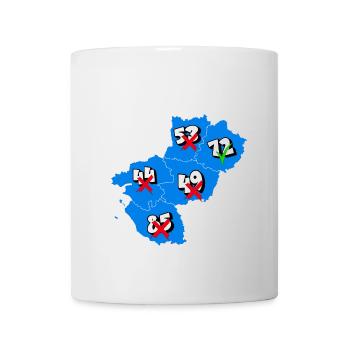 Région pays de la loire - Mug blanc - blanc - Devant