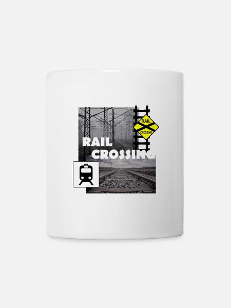 RAIL CROSSING - Tasse - Weiß