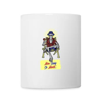 MON BODY SE MEURT (été, plage) - Mug blanc - blanc - Devant