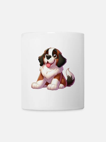 Sankt Bernhard 6 - Tasse - Weiß