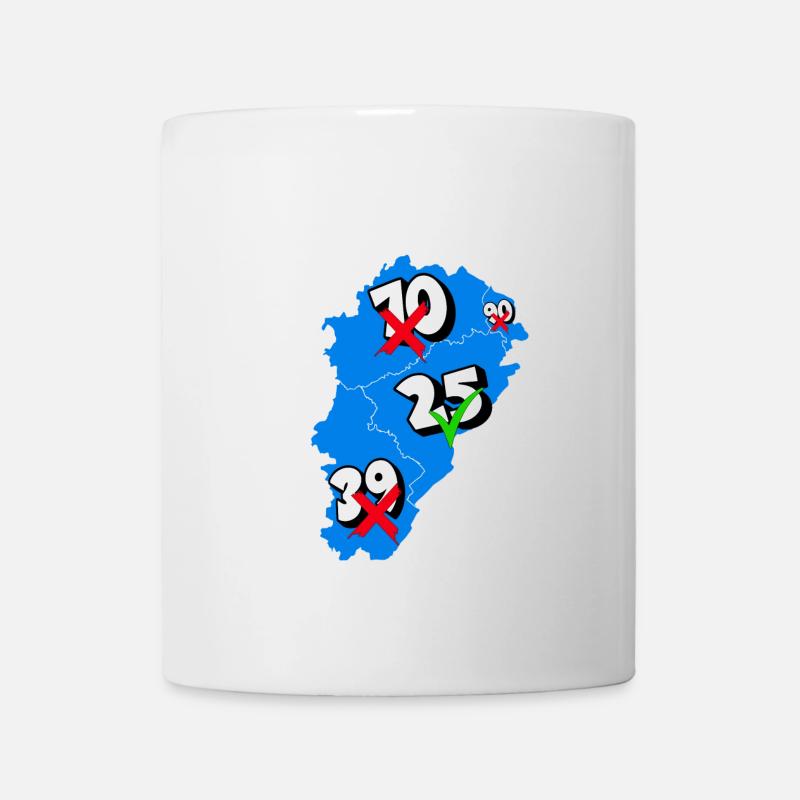 Région franche comté - Mug blanc - blanc