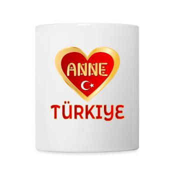 MAMAN TURQUE MAMAN TÜRKIYE ANNE - Mug blanc - blanc - Devant