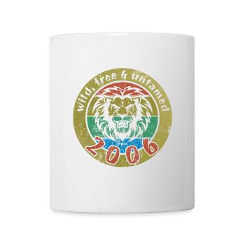 18th Birthday Wild, free & untamed since 2006 - Mug - white - Front
