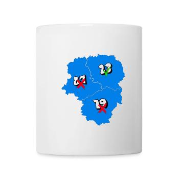 Région Limousin - Mug blanc - blanc - Devant