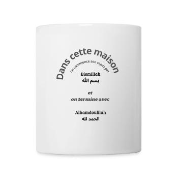 In the house - Mug - white - Front