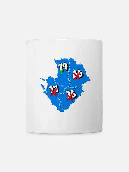 Région Poitou-Charentes - Mug blanc - blanc