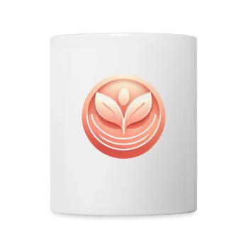T-shirt graphique Peach Support Sister - Mug blanc - blanc - Devant