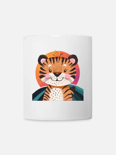 Chats tigres - Mug blanc - blanc