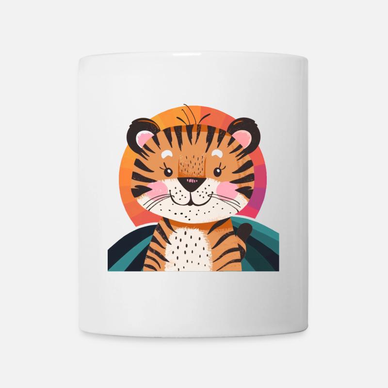 Chats tigres - Mug blanc - blanc