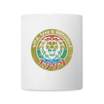 Sauvage, libre et indompté depuis 1999 - Mug blanc - blanc - Devant