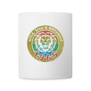 Sauvage, libre et indompté depuis 1965 - Mug blanc - blanc - Devant