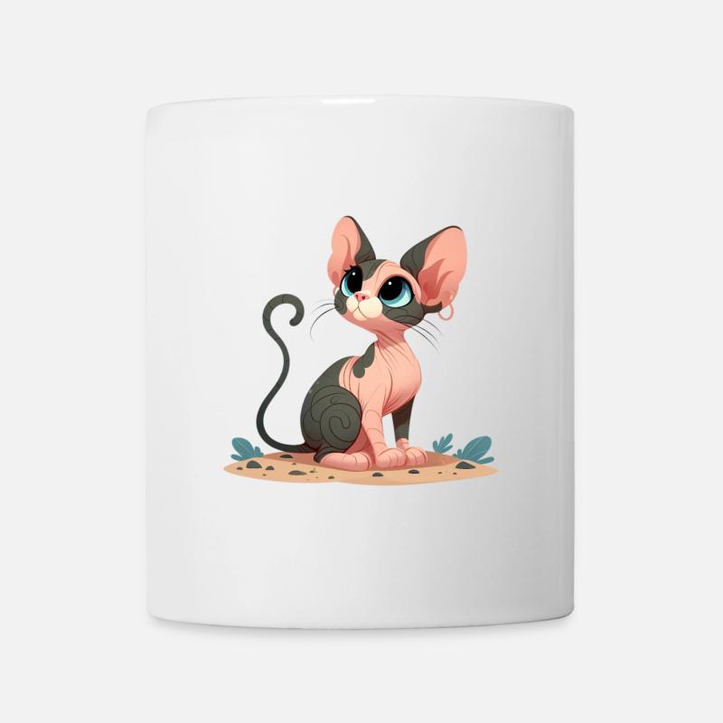 Sphynx 3 - Tasse - Weiß