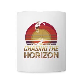 Sunset Kite Surfer Design - Mug - white - Front