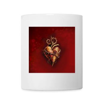Heart of passion, romance and love. - Mug - white - Front