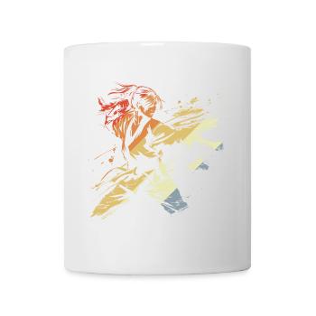 Retro Female Karateka - Mug - white - Front