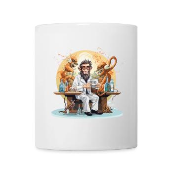 The Caffeine Scientist - Mug - white - Front