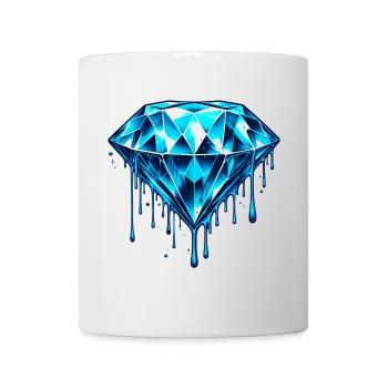 Diamant - Tasse - Weiß - Vorne