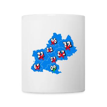 Midi-Pyrénées Region - Mug - white - Front