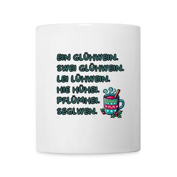 Funny mulled wine gift for Christmas markets - Mug - white - Front