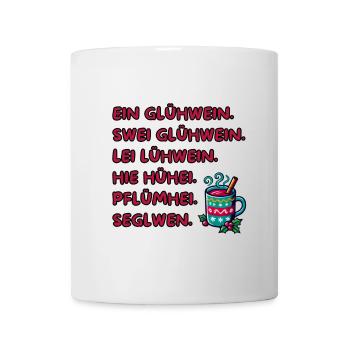 Funny mulled wine gift for Christmas markets - Mug - white - Front