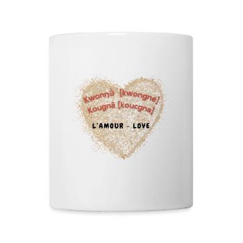 kwongne - love - Tasse - Weiß - Vorne