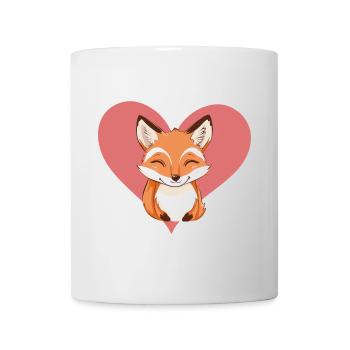 Fuchs Fox Waldtier - Tasse - Weiß - Vorne