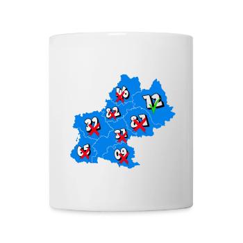 Midi-Pyrénées Region - Mug - white - Front