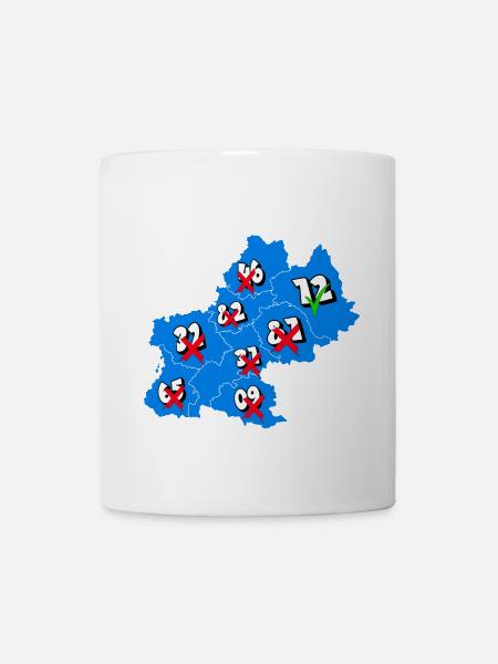 Région Midi-Pyrénées - Mug blanc - blanc