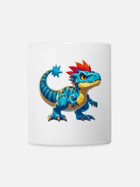 Dinosaurier - Tasse - Weiß
