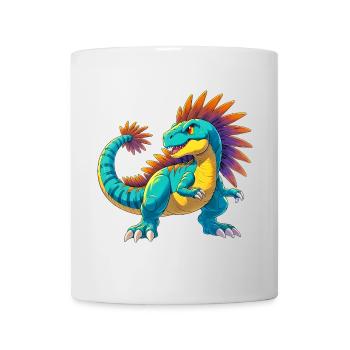 Dinosaurier - Tasse - Weiß - Vorne