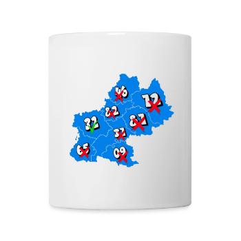 Midi-Pyrénées Region - Mug - white - Front