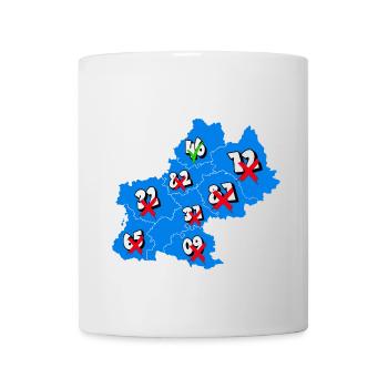 Midi-Pyrénées Region - Mug - white - Front
