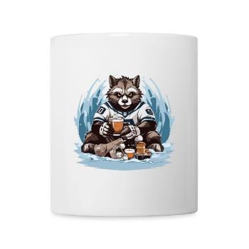 The Caffeine Hockey Star - Mug - white - Front