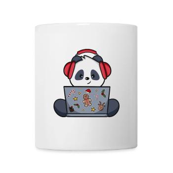 Gaming Panda - Edition Christmas - Mug - white - Front