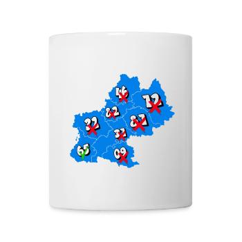 Midi-Pyrénées Region - Mug - white - Front