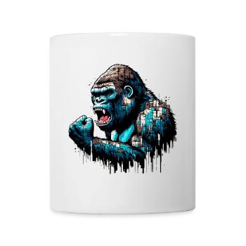Gorilla - Tasse - Weiß - Vorne