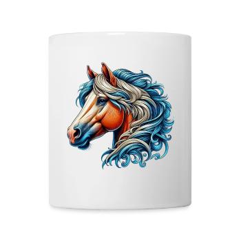 Cheval - Mug blanc - blanc - Devant