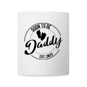 Soon to Be Daddy – Geschenk für werdende Väter - Tasse - Weiß - Vorne