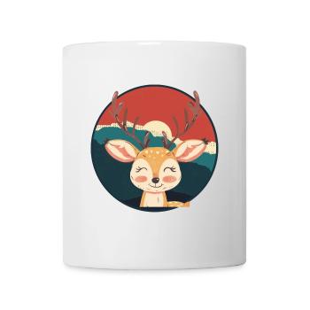Deer Antlers Deer - Mug - white - Front