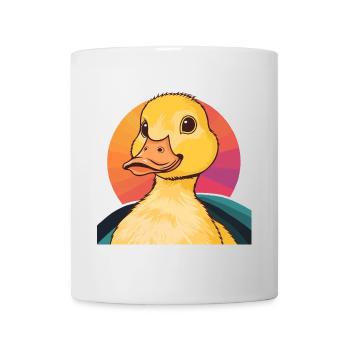 Entchen Vogel Ente - Tasse - Weiß - Vorne