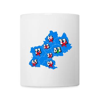 Midi-Pyrénées Region - Mug - white - Front