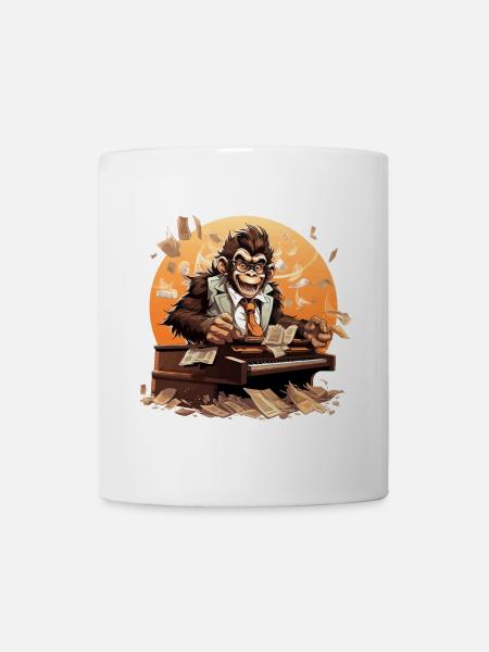 Der Koffein-Maestro - Tasse - Weiß