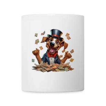 Le magicien canin - Mug blanc - blanc - Devant
