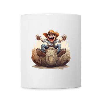 The Sloth Wrangler - Mug - white - Front