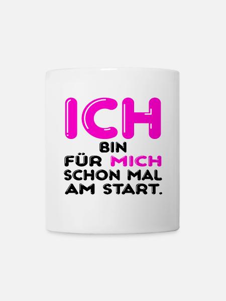 Eigenverantwortung Starten - Tasse - Weiß