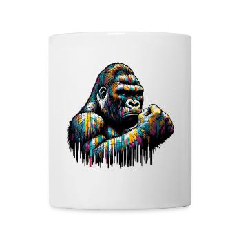 Gorilla - Mug - white - Front