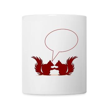CREATE YOUR OWN RELATIONSHIP SAYINGS SQUIRREL - Mug - white - Front